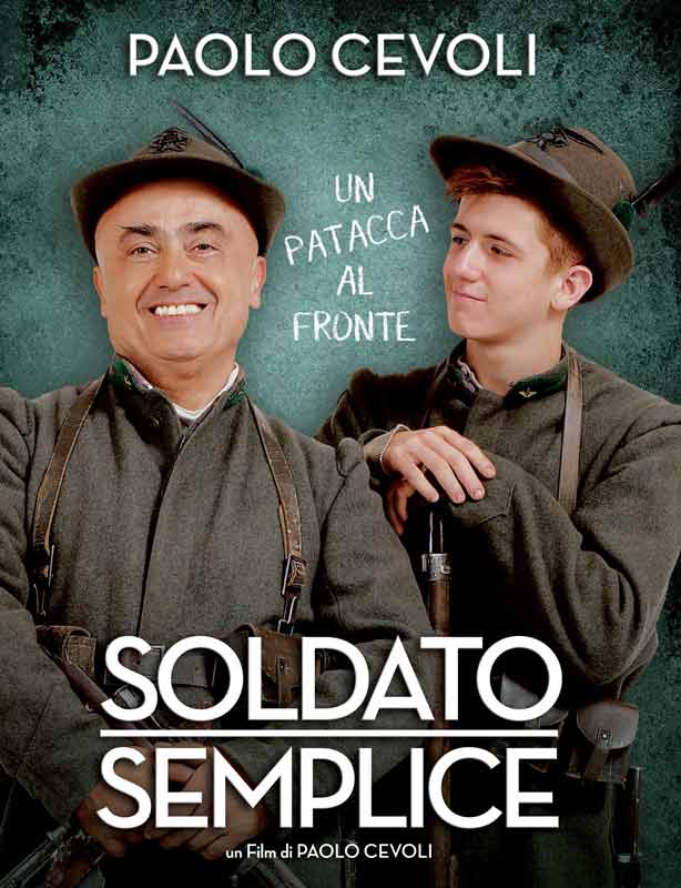 Antono Orefice portagonista insieme a Paolo Cevoli del film “Soldato semplice”